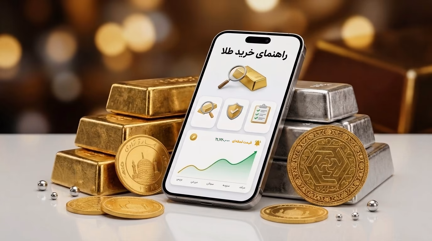راهنمای خرید آنلاین طلا و سکه با خیال راحت